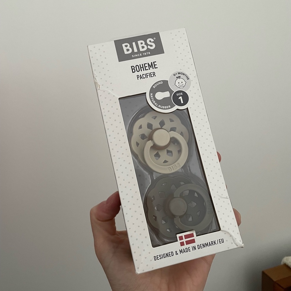 New Bibs pacifiers bohème